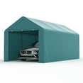 thumbnail image 5 of GOJOOASIS 10x20 Heavy Duty Carports Portable Garage Car Canopy Tent Outdoor Shelter,Green, 5 of 8