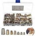 thumbnail image 1 of Tuercas Hexagonales de Aleación de Zinc MACHAO 120 Piezas M4/M5/M6/M8/M10 para Muebles de Madera, 1 of 5