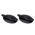 thumbnail image 6 of Masteelf 2 Pcs Pull Handle Hole-free Handle Easy to Install Handle 9.5x4.8cm Black, 6 of 8