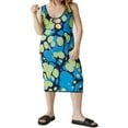 thumbnail image 1 of AMERTEER Femmes Tricot Robe U-Cou Sans Manches devant Été Slim Fit Midi Robe, 1 of 6