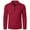 Burgundy, variant on Wyobmus Men's Waffle KniT-Shirts Fall Winter Half Zipper Pullover Tops Lightweight Long Sleeve Outwear Athletic Coat Olive Green