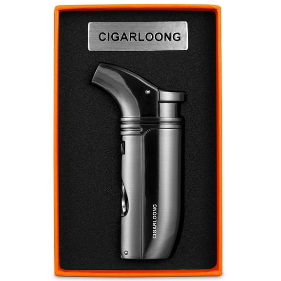 Cigar Lighter, Windproof Direct Burst Inflatable Creative Multi-Functional Portable Welding Lighter