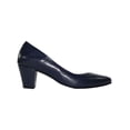 thumbnail image 2 of ZAPATILLA CASUAL VESTIR LEON MUJER DAMA AZUL MARINO PIEL CABRA 737 LEON 737, 2 of 3