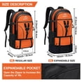 thumbnail image 2 of Mochila de Senderismo SEMSTY Expandible 30L/40L/50L para Hombre y Mujer, 2 of 7