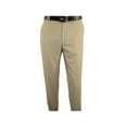 thumbnail image 4 of Mens MANTONI Flat Front Pants All Wool Super 140's Classic Fit 40901 Beige, 4 of 5