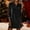 Black, variant on Woman Dress Long Sleeve Sequin Dress Long Sparkle Outfits Party Outfits Fall Wedding Guest Dresses