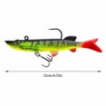 thumbnail image 3 of Kiddiway Jerkbait Lead Core Swimbait Heavy - Lead Head Soft Fish, Long Cast Lure for Muskie, Bass, Sea Bass, Fresh and Salt Water, 3 of 6