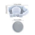 thumbnail image 2 of Hucha De Resina De Hipopótamo Animal, Molde De Silicona Para Espejo, Hucha Epoxi, Molde Para Decoración Del Hogar, Manualidades Diy, Molde De Silicona Suave Para Oficina Y Escuela matsuzay HA027319-03, 2 of 7