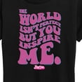 thumbnail image 3 of Barbie the Movie - You Inspire Me - Women's Short Sleeve Graphic T-Shirt, 3 of 5