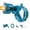 CC2-B, variant on Electric Automatic Water Blaster Toy with LED Lights, Rechargeable High Pressure Splash Gun, 400ML Long Range Continuous Spray Water Gun for Pool Beach Backyard Summer Outdoor Play