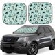 thumbnail image 1 of Balery Winter Skiing Penguin Parasol para parabrisas de coche de 2 piezas | Parasol plegable para parabrisas delantero de coche para la mayoría de sedanes-Large, 1 of 6