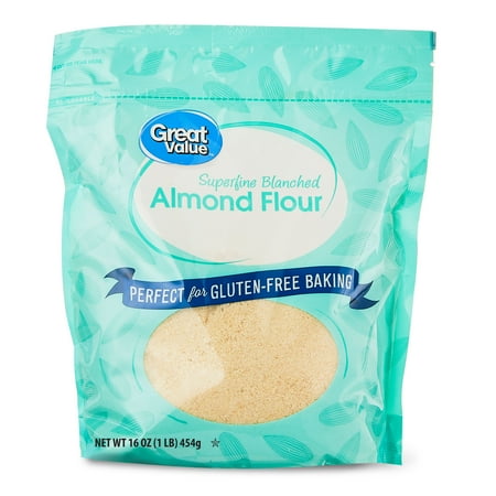 Great Value Superfine Blanched Almond Flour, 16 oz