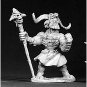 Reaper Miniatures Bugbear Shaman, Skrug #02603 Dark Heaven Unpainted Metal
