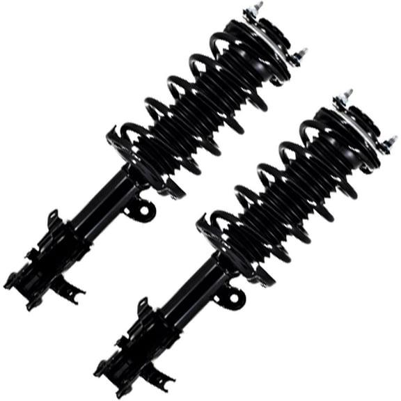 Detroit Axle - 2pc Front Struts for 2016-2021 ILX [Base] Complete Ready Struts w/Coil Spring 2017 2018 2019 2020 Replacement Struts Assembly