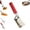 Red, variant on Stainless Steel Grill Clamp, Anti-Scald Extended Handle Spatula Tongs, Stainless Steel Cooking Tongs, Slotted Double Spatula
