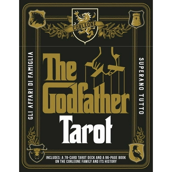 The Godfather Tarot : Includes: A 78-card Tarot Deck and a Book on the Corleone Family and its History (Kit)
