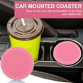 thumbnail image 5 of Kudiqi 4pcs Car Cup Protective Pad Simple Cup Coasters Durable Drinks Coasters, 5 of 5