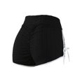 thumbnail image 2 of Gibobby Shorts Deportivo Hip corto Hip Lifting Slim Equipamiento de cintura alta Estiramiento Fitness Pantalón de leggings Yoga Pantalones cortos(Negro, M), 2 of 5