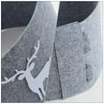 thumbnail image 4 of Miangastore 2Pcs Christmas Tree Skirt Elk Pattern Non-woven Christmas Tree Bottom Skirts, 4 of 9