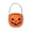 A001- Saffron, variant on 1Pcs Halloween Pumpkin Bucket 7X7X8 Inch Plastic Jack O Lantern Bucket Kids Trick Or Treat Bucket Orange Halloween Candy Pail for Halloween Party Supplies