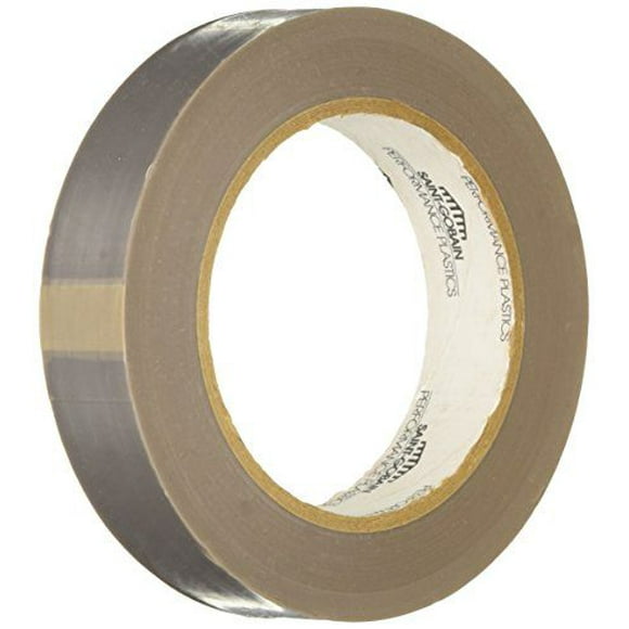TapeCase 2045-5 Gray Skived PTFE with liner, 2 inches width 5 yards length (1 Roll)