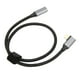 thumbnail image 1 of Cable C USB C A USB C 3.1 Gen 2 ángulo Recto 90 Grados Macho A Hembra 100W 20V 5A Carga 4K 60Hz Cable De Alta Velocidad 10Gbps, 1 of 7