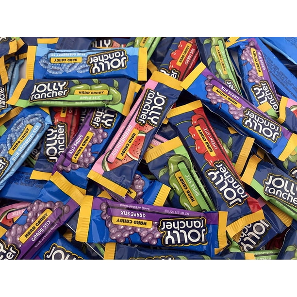 Jolly Rancher Stix Hard Candy, Original Flavors 2 Pound Pack
