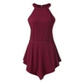 thumbnail image 4 of Drppepioner Combishort Sans Manches pour Femmes, Rouge, Taille g, 4 of 9