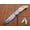Camel bone, variant on 7.5" Folding Knife, 3.5" Hand Forged Twist Pattern Damascus Steel Blade Pocket Knife, 4" Wood Scale, Liner Lock & Thumb knob Equipped, Cow Hide Leather Sheath (Camel Bone)