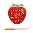 thumbnail image 2 of Cute Cognition Match Game Niños Puzzle Juguetes De Juguetes Magnéticos De Juguetes s De Imaginación De Pesca Ju De Soledad Juguete de madera para niños, 2 of 8