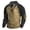 Yellow, variant on Mens Sweatshirt Color Block Ribbed Texture Half-Zip Pullover Sweatshirt Regular Fit Casual Outdoor Daily Commute Retro Stylish Sweatshirt