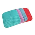 thumbnail image 3 of Chew Resistant Silicone Licking Mats Promotes Healthy Digestion In Dogs Cats Safe Materials Secures On Countertops, 3 of 11