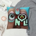 thumbnail image 2 of "Bright Eye Heart I Love Nail Polish Pillow Case, 2 of 5