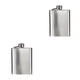 thumbnail image 4 of sweethay Petaca de bolsillo de acero inoxidable Alcohol Whisky Licor Vino Pot Flagon Camping Type2 NO2, 4 of 6