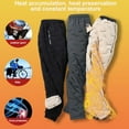thumbnail image 5 of ShomPort Women's Fleece Lined Hiking Pants Sweatpants Winter Warm Outdoor Pants with Zipper Pockets, 5 of 9