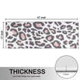 thumbnail image 5 of Kitchen Rugs Sets Of 2,White and Pink Of Leopard Print Anti Fatigue Kitchen Mat Rugs Non Slip Washable,Decorative Kitchen Floor Mats for Kitchen,Sink,Laundry,17"X47", 5 of 5