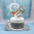 thumbnail image 3 of 4 Piezas de Figuras de Adornos de Cisne, Decoración de Pastel de Cisne, Decoración de Figuras de Coche, Decoración de Navidad para Bodas Hogar B, 3 of 5