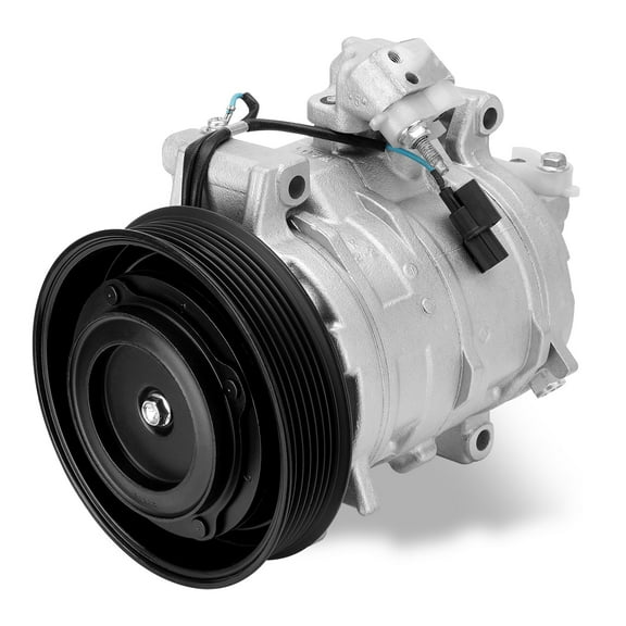 AC Compressor with Clutch with Clutch Compatible with Honda Accord 2.4L 2008-2012, Crosstour 2.4L 2012-2015 w/One Plug