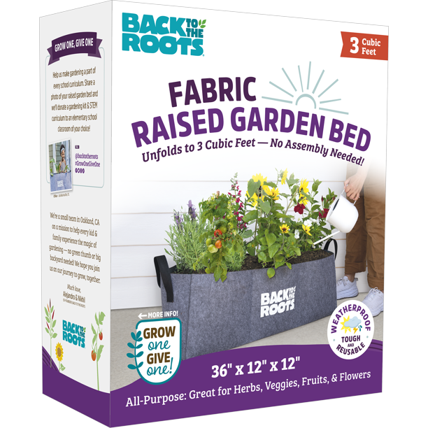 Back to the Roots Fabric Raised Garden Bed