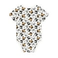 thumbnail image 2 of Rocae French Bulldog3 for Baby Climbing Clothes Soft Baby Romper for Active Infants Comfortable and Breathable Crawling Jumpsuit Unisex Baby Outfit 9M, 2 of 8