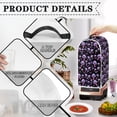 thumbnail image 4 of HELLHERO Mushroom Pattern Food Processor Cover for Kitchen Use, Kitchen Home Foldable Waterproof, 4 of 5