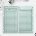 thumbnail image 5 of 36 Pcs Expense Tracker Budget Sheet Cash Envelopes Money Envelope for Tracking Budget , 12 Colors, 5 of 6