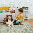 thumbnail image 7 of GlowSol 8' x 10' Vintage Floral Area Rug Washable Boho Rug Non-Shedding Stain Resistant Carpet for Dining Room Office, Green, 7 of 7