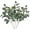 Dark Green, variant on Wishrage 3PCS Artificial Eucalyptus Stems Tall Fake Eucalyptus Leaves Silk Greenery Stems Faux Stems and Branches for Vase Wedding Centerpiece Flower Arrangement