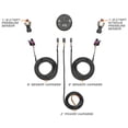 thumbnail image 2 of GlowShift 10 Color Digital Dual Pressure & NOS Gauge, 2 of 7
