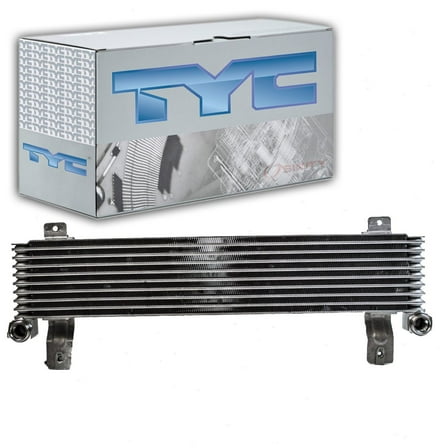 TYC Automatic Transmission Oil Cooler compatible with Chevrolet Silverado 2500 HD 6.6L V8 2007-2010