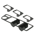 thumbnail image 2 of Window Lift Switch Panel 4Pcs Right Hand Drive Window Lift Switch Panel Decoration Cover Replacement Fit For Harrier Venza XU80 2020 2021 Noir Piano, 2 of 8