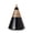 Black, variant on Trettitre TreSound1 Wood Bluetooth Speaker for Living Room, 360° Hifi Surround Sound Home Audio