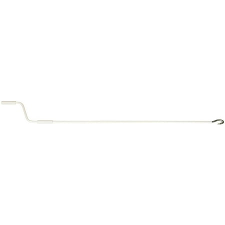 - Lippert Components 300030 Manual Crank Rod and Hook for Solera Awnings, White