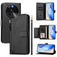 thumbnail image 3 of Funda para OPPO Find X6 5G Cartera de Mano con Cremallera y Correa Cruzada Desmontable, 3 of 5